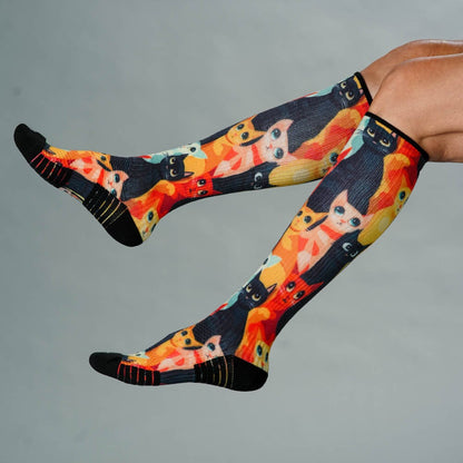 Whiskers Compression Socks