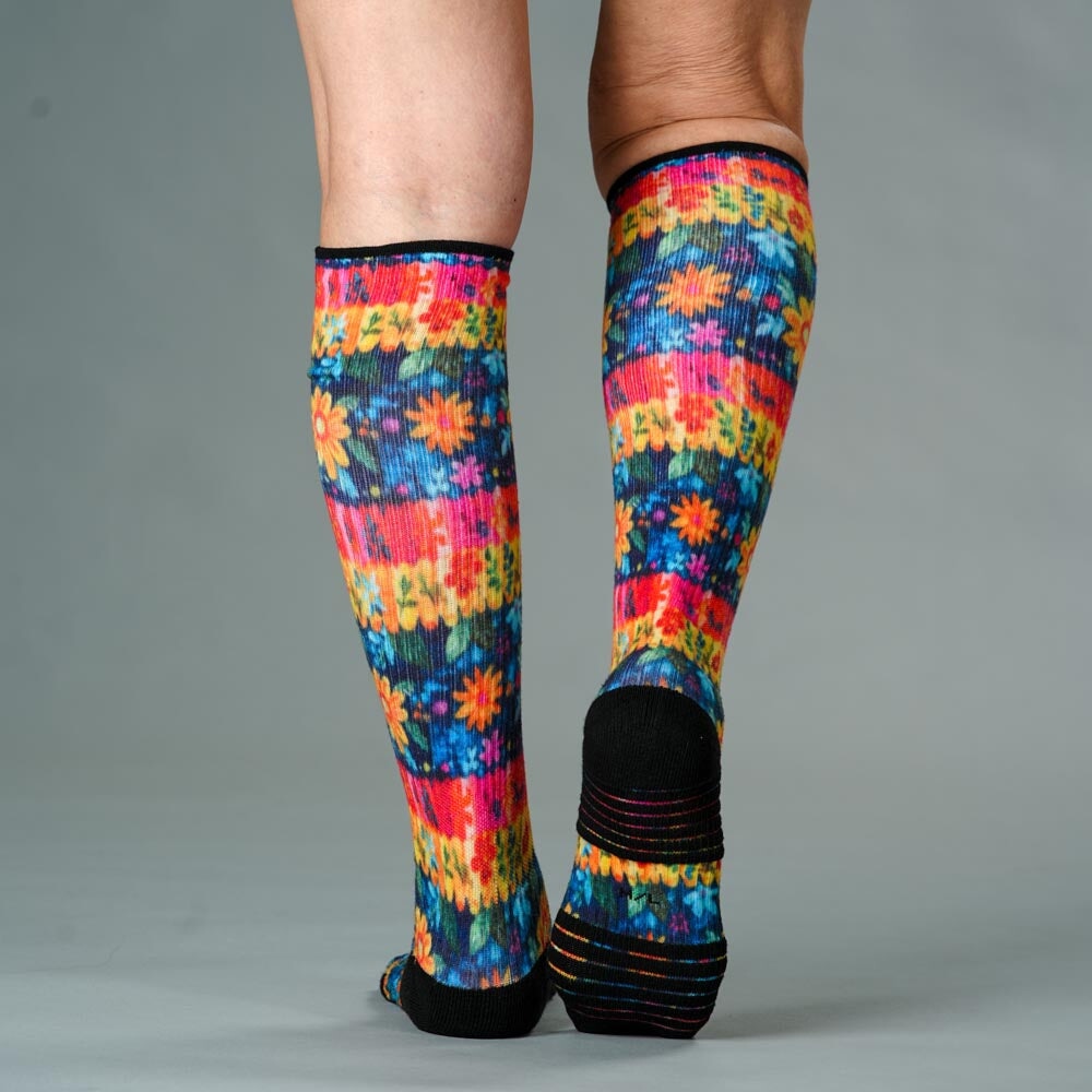 Spring Picnic Compression Socks