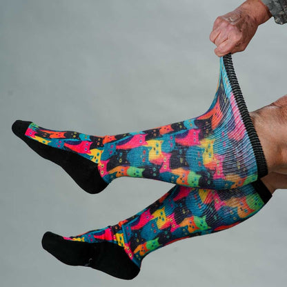 Kitty City EasyStretch™ Socks