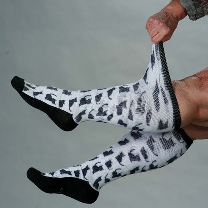 Black Meows EasyStretch™ Socks