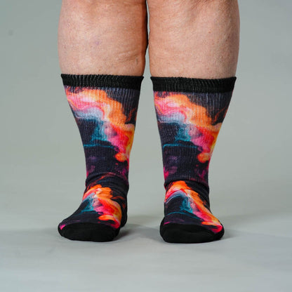Midnight Lava EasyStretch™ Socks