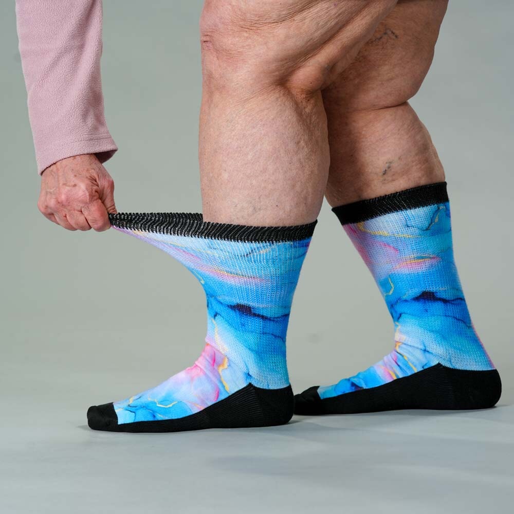 Pastel Marble EasyStretch™ Socks