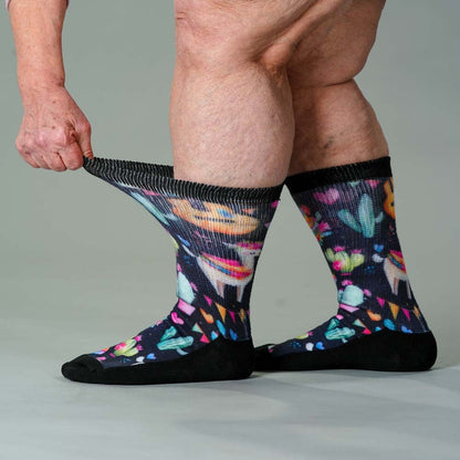 Llama Love EasyStretch™ Socks