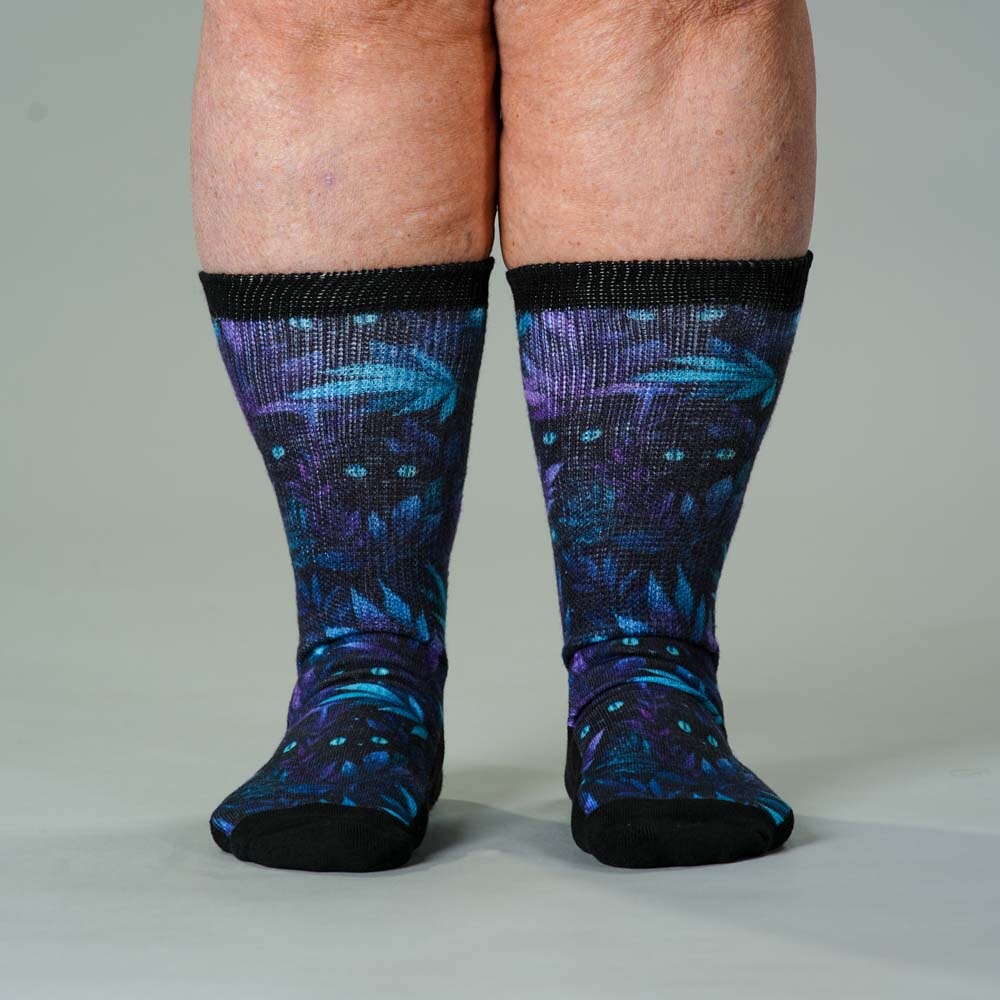 Mysterious Kitty EasyStretch™ Socks