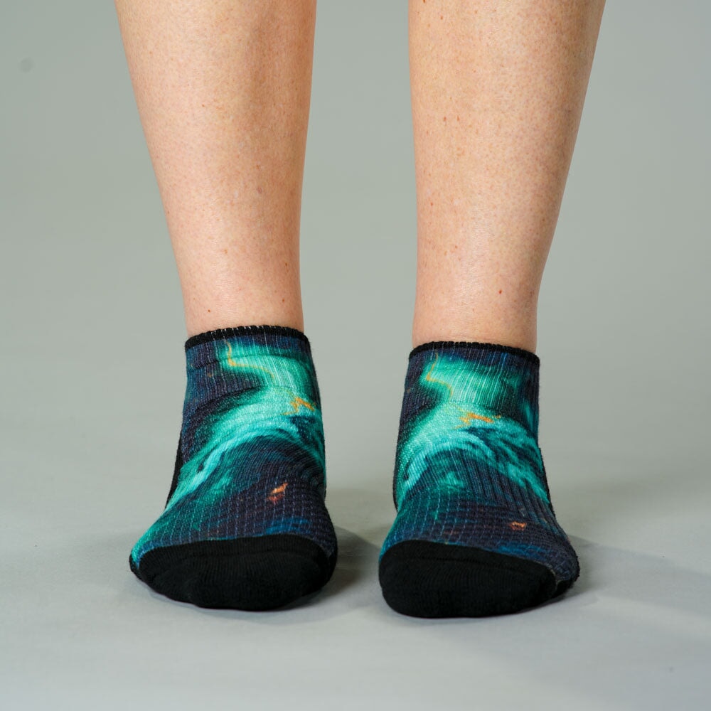 Malachite Ankle Compression Socks