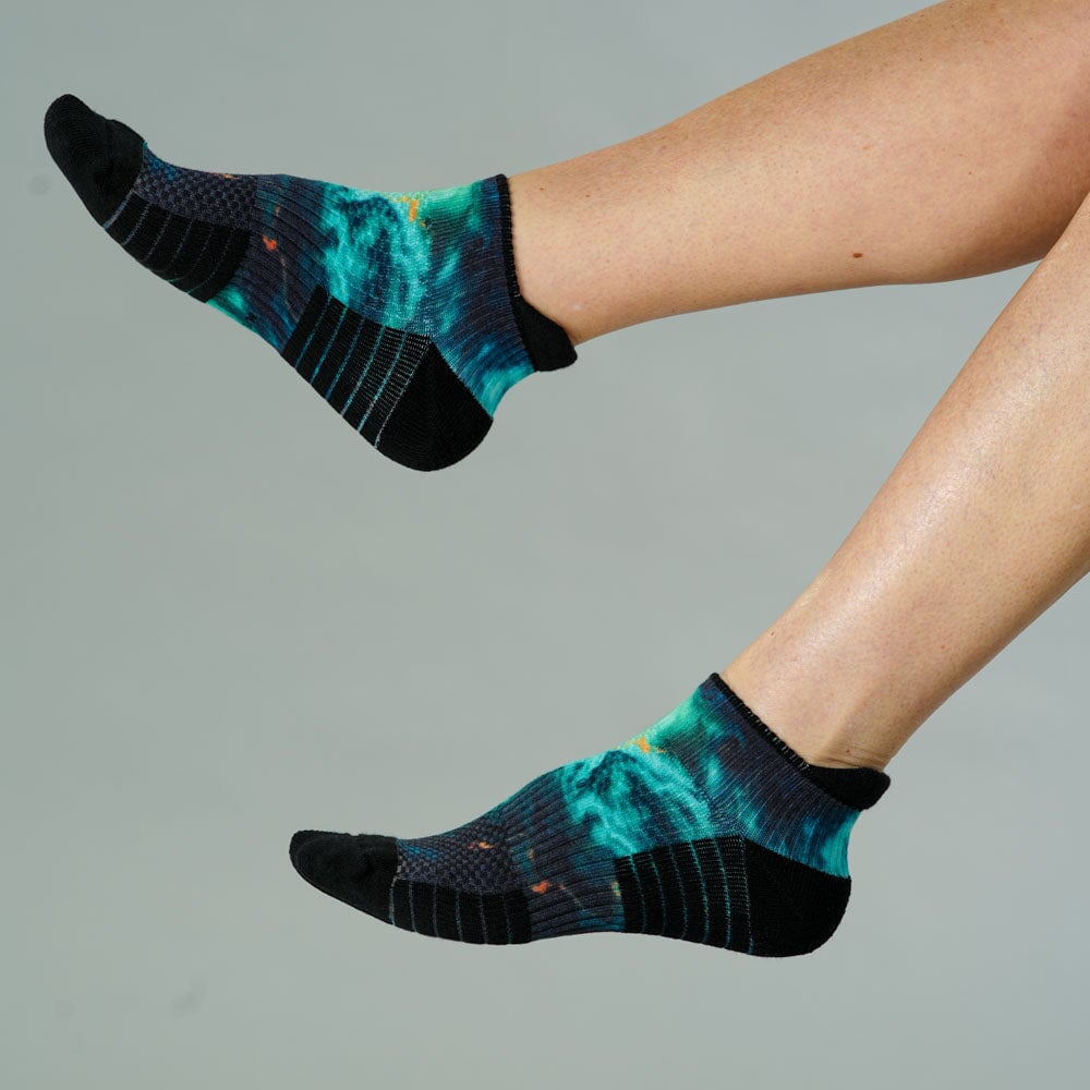 Malachite Ankle Compression Socks