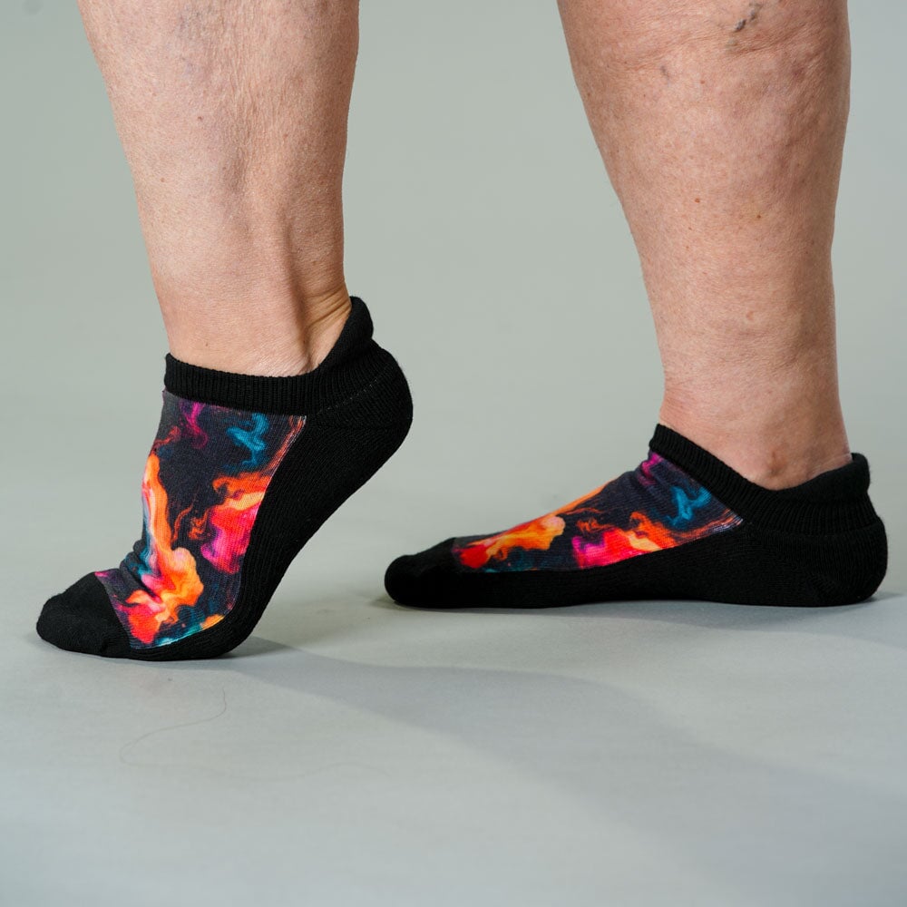 Midnight Lava Ankle Socks