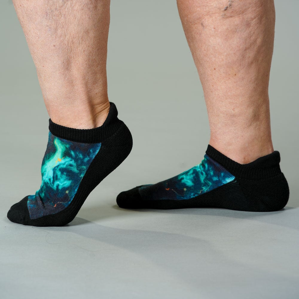 Malachite Ankle Socks