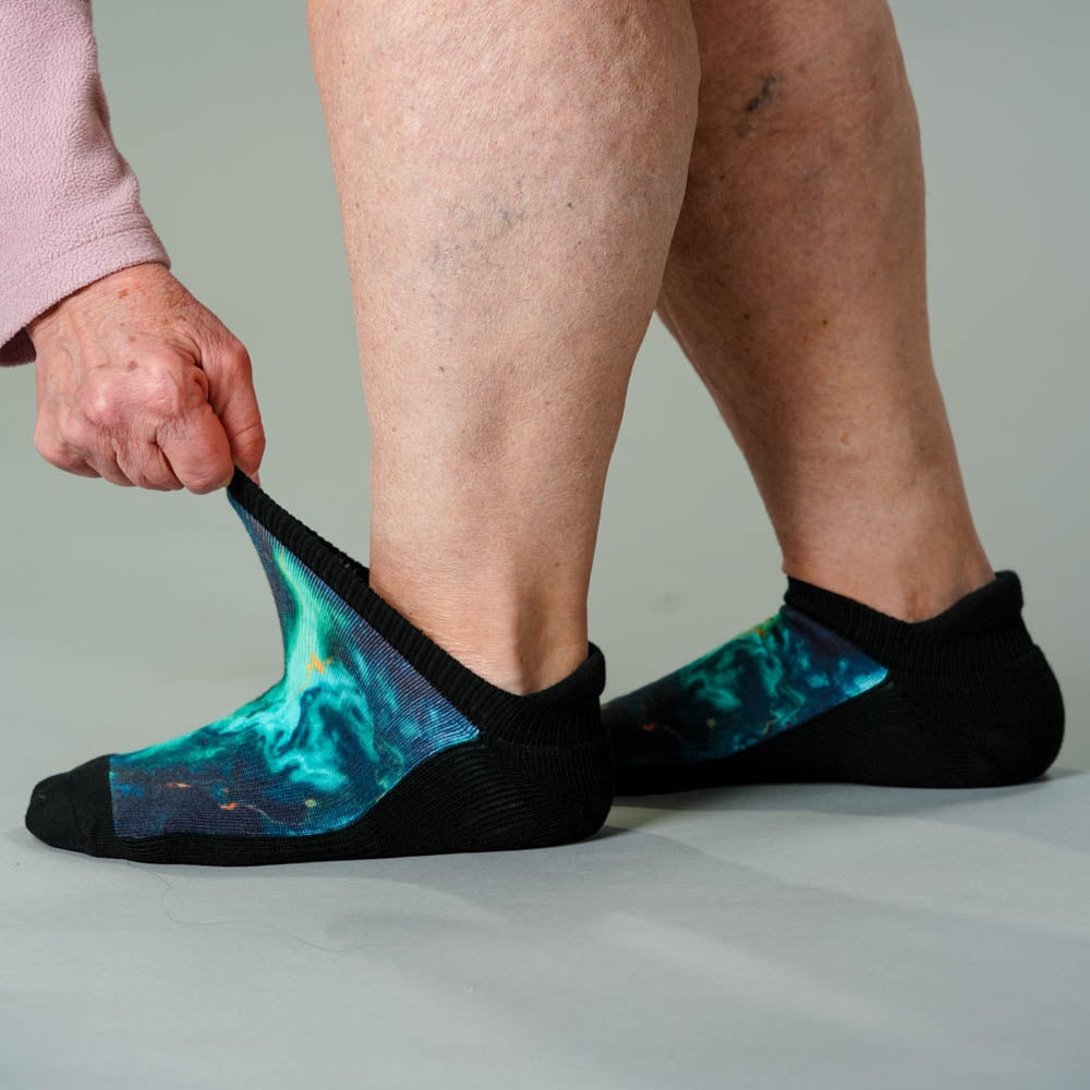 Malachite Ankle Socks