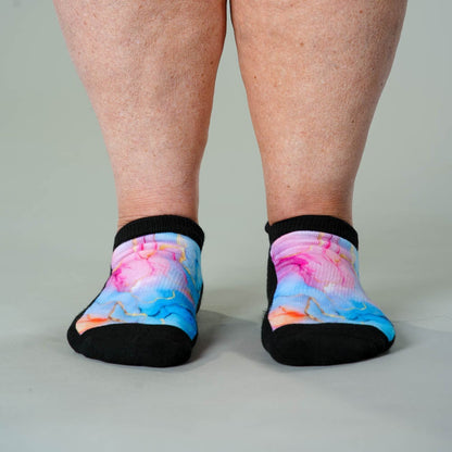 Pastel Marble Ankle Socks