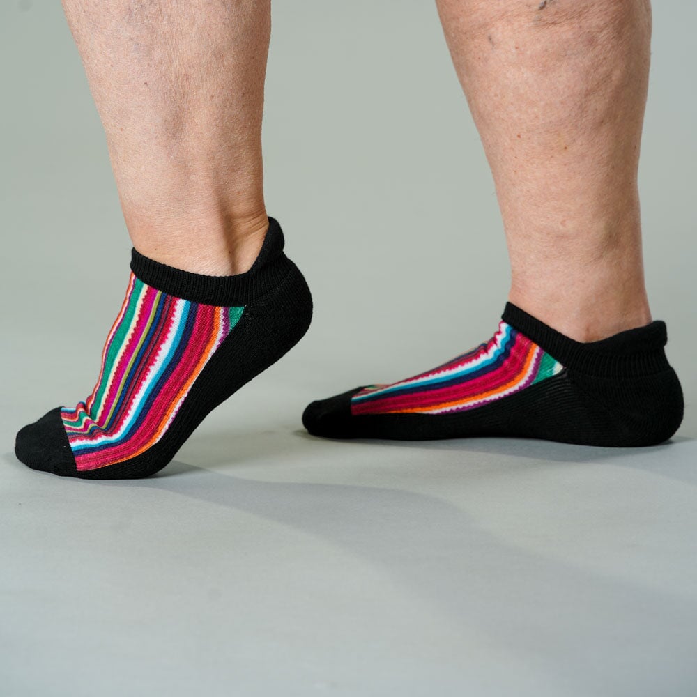 Fiesta Stripes Ankle Socks