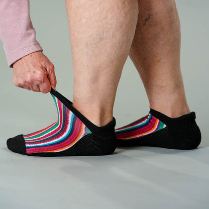 Fiesta Stripes Ankle Socks