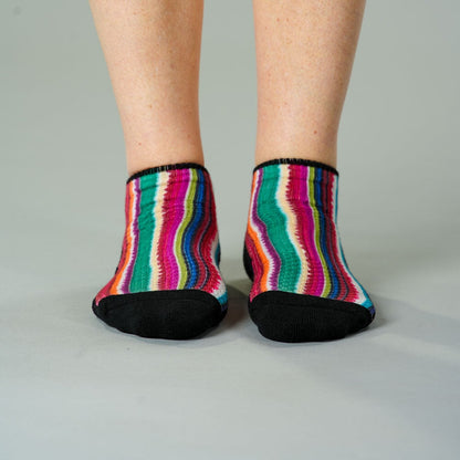 Fiesta Stripes Ankle Compression Socks