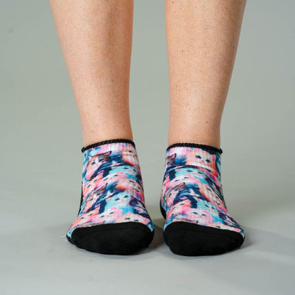 Flower Cats Ankle Compression Socks