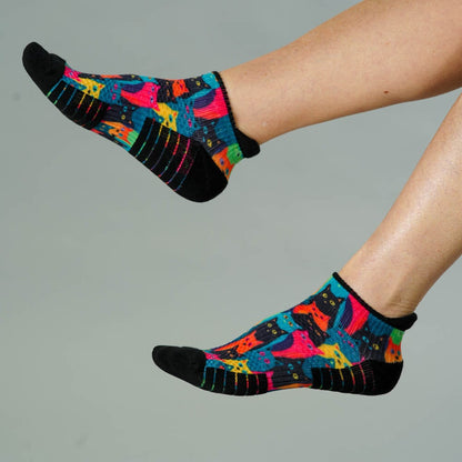 Kitty City Ankle Compression Socks