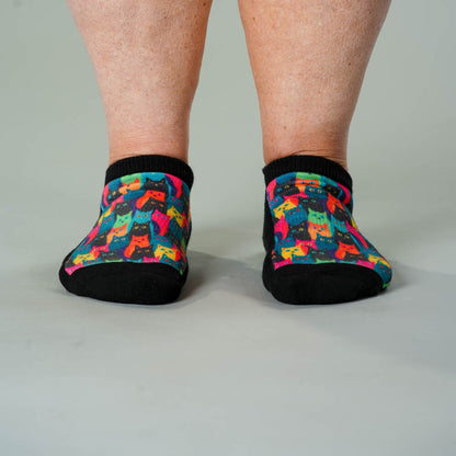 Kitty City Ankle Socks