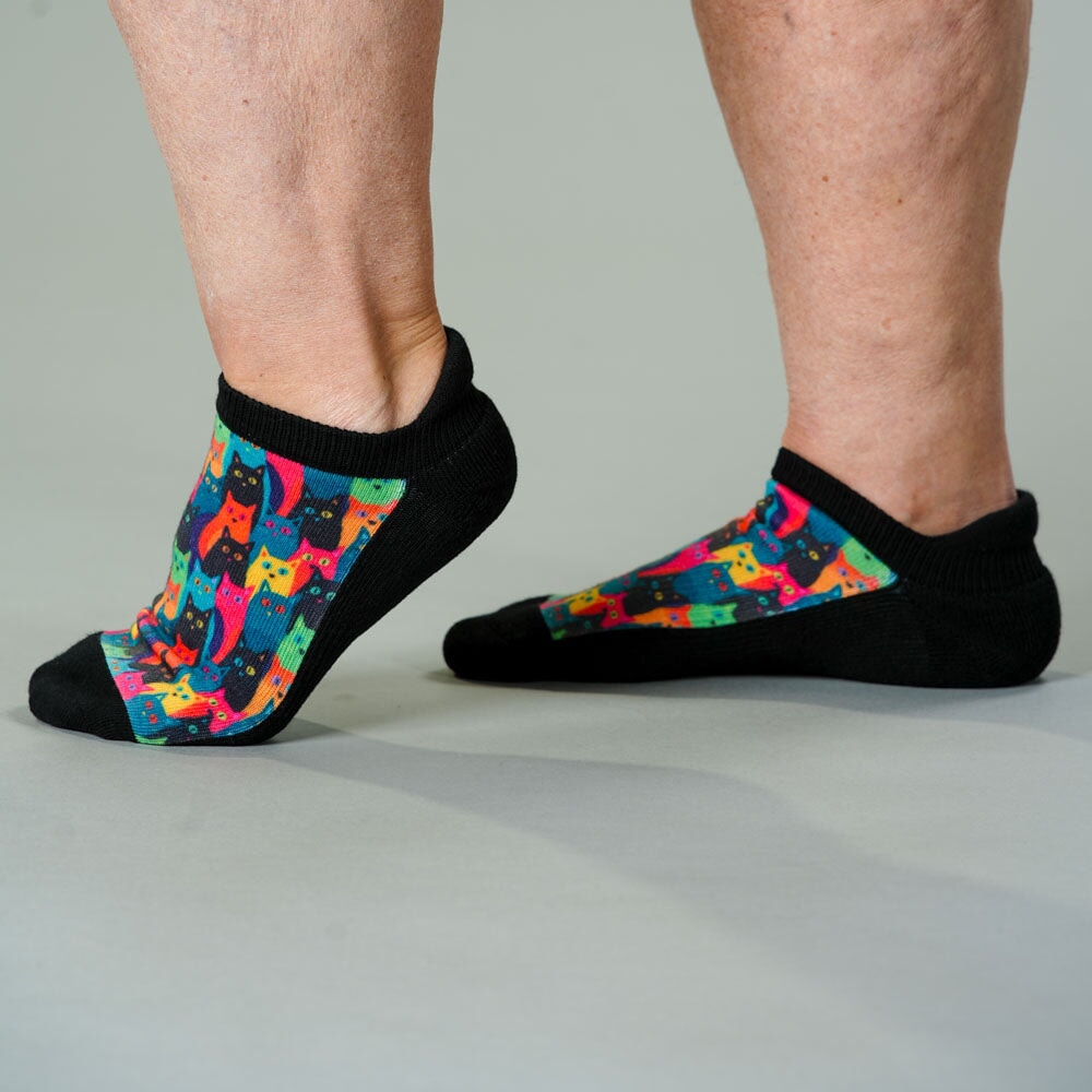 Kitty City Ankle Socks