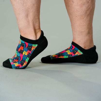 Kitty City Ankle Socks