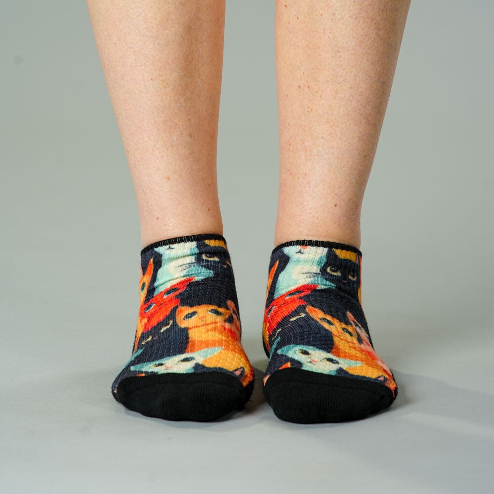 Whiskers Ankle Compression Socks