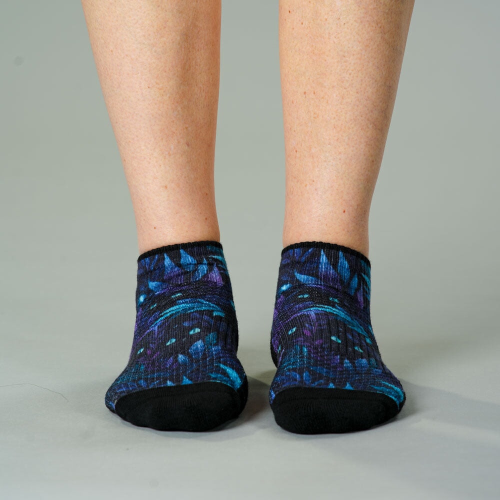 Mysterious Kitty Ankle Compression Socks