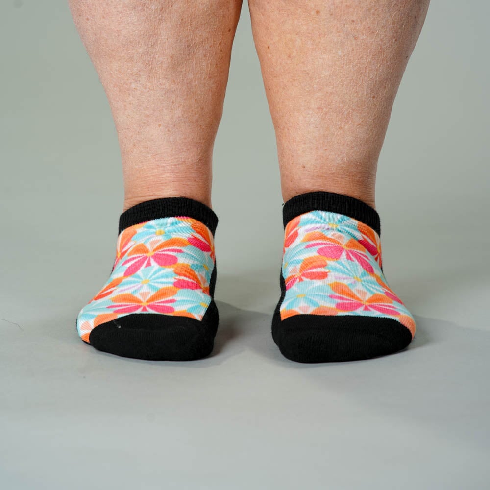 Groovy Blooms Ankle Socks