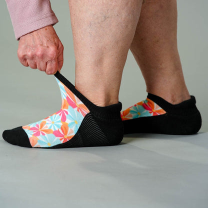 Groovy Blooms Ankle Socks