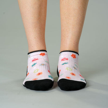 Daisy Dots Ankle Compression Socks