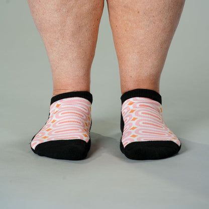 Peach Party Ankle Socks