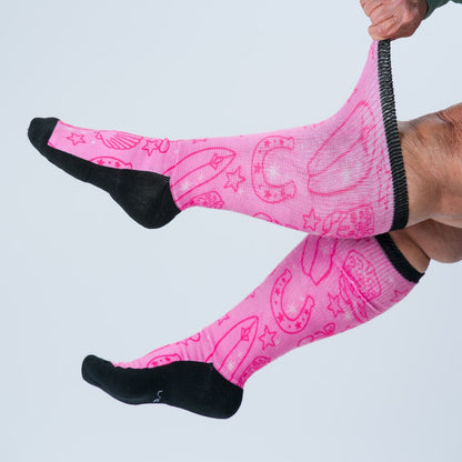 Cowgirl EasyStretch™ Socks