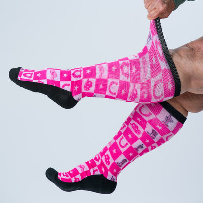 Pink Rodeo EasyStretch™ Socks