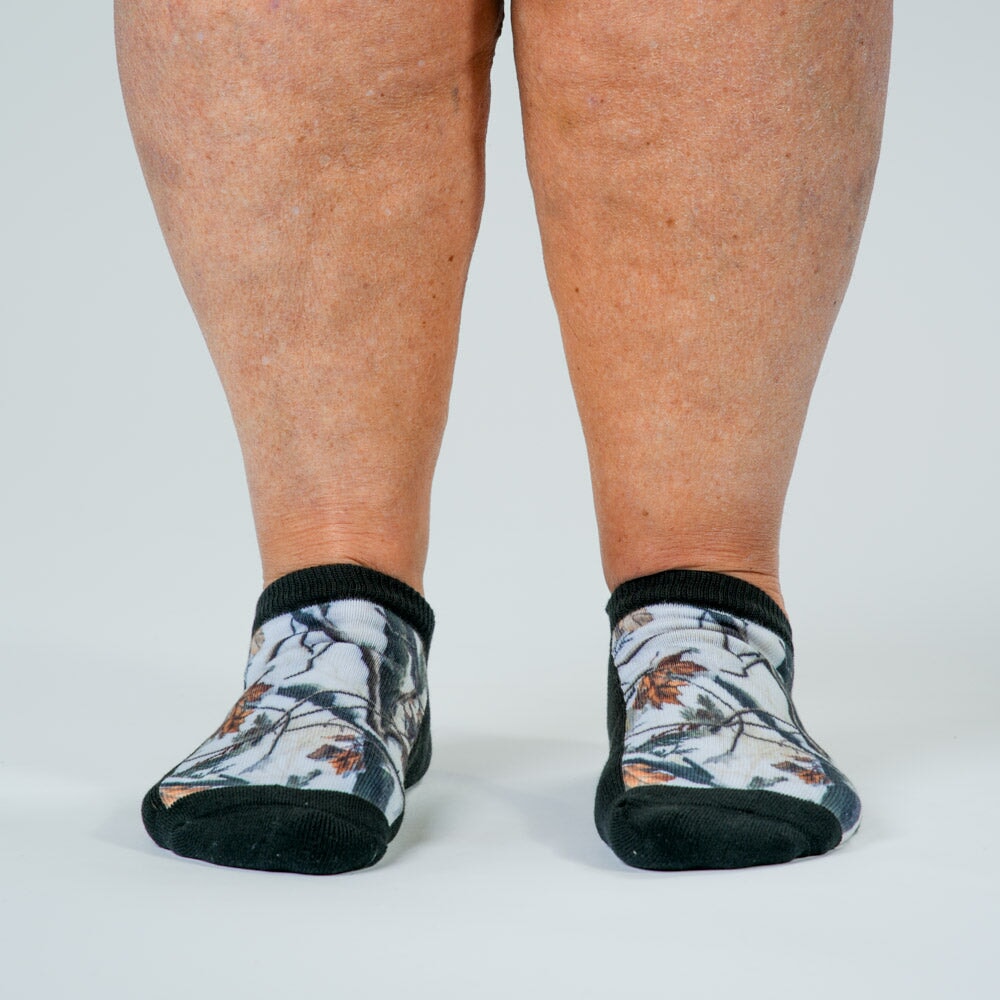 Winter Camo Ankle Socks