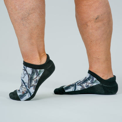 Winter Camo Ankle Socks