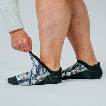 Winter Camo Ankle Socks