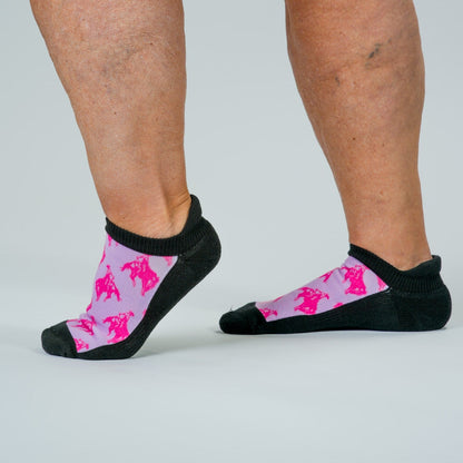 Saddle Up Ankle Socks