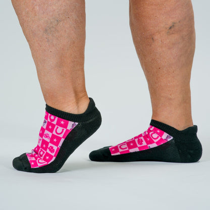 Pink Rodeo Ankle Socks