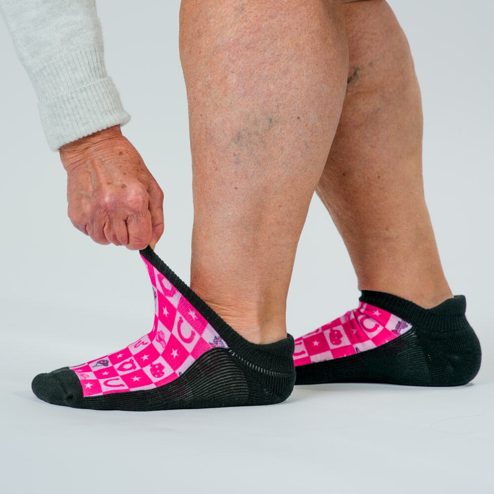 Pink Rodeo Ankle Socks