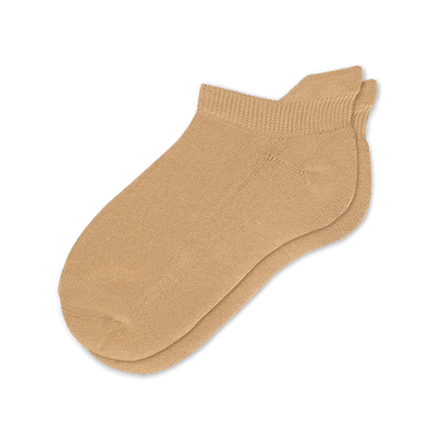 Tan Ankle Socks
