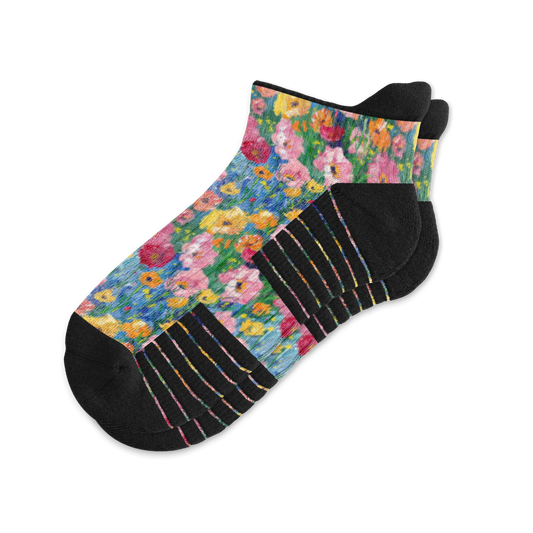 Wildflower Ankle Compression Socks