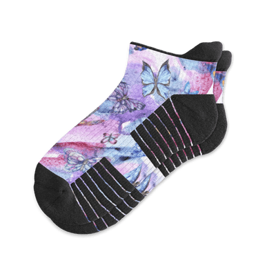 Butterfly Ankle Compression Socks