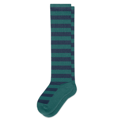 Green Navy EasyStretch™ Socks
