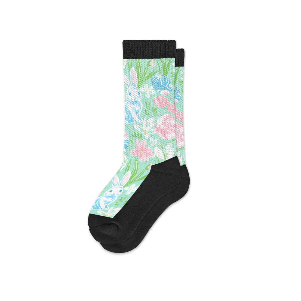 Bunny Garden EasyStretch™ Socks