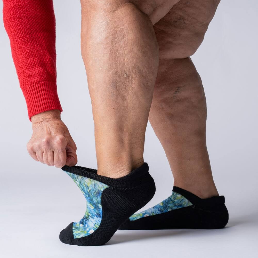 Water Lily Ankle Socks