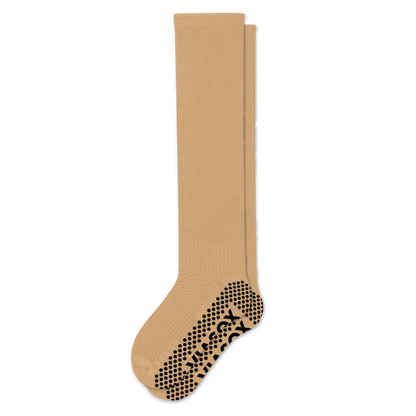 Tan Compression Gripper Socks