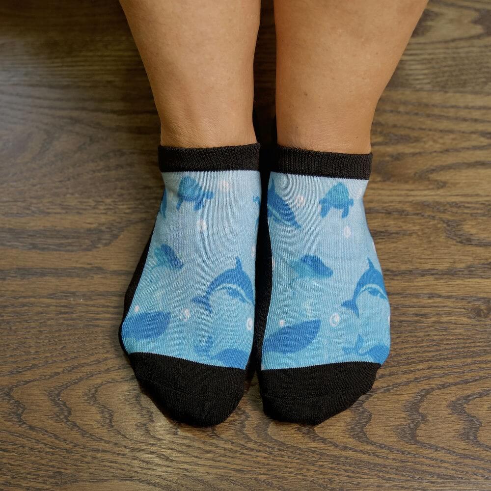 Deep Sea Ankle Socks