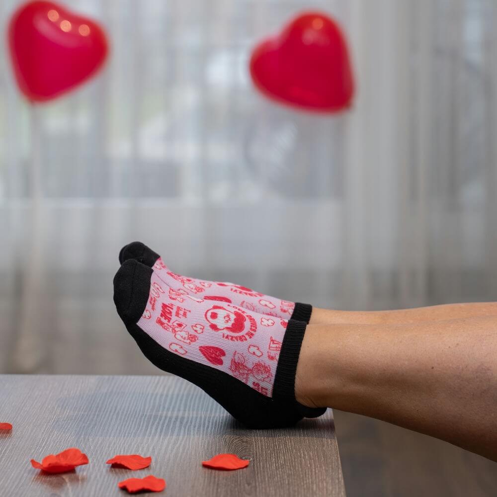 Love Stinks Ankle Socks