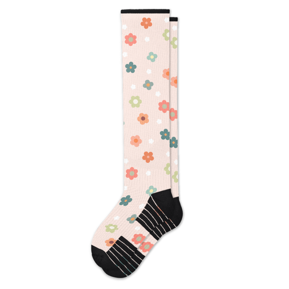 Daisy Dots Compression Socks
