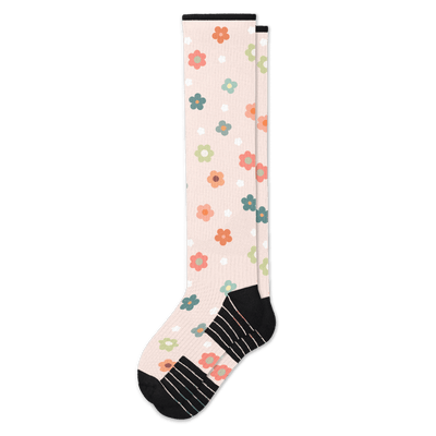 Daisy Dots Compression Socks