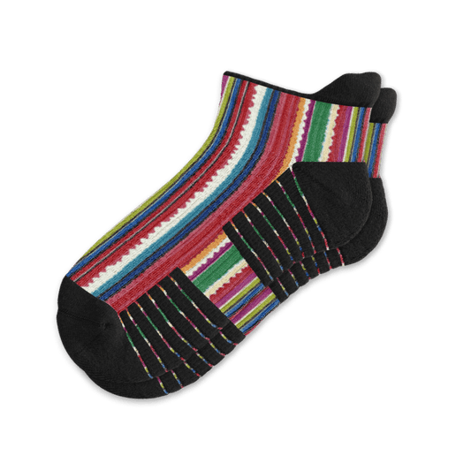 Fiesta Stripes Ankle Compression Socks