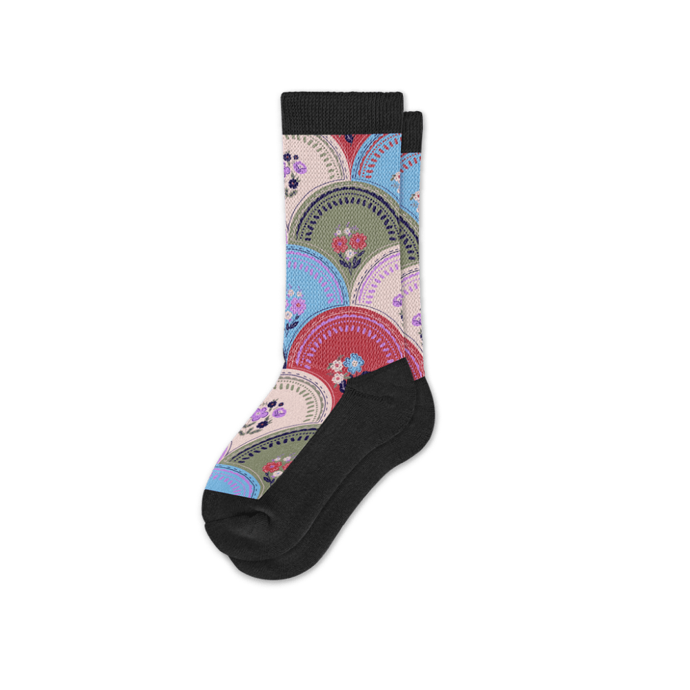 Flower Plates EasyStretch™ Socks