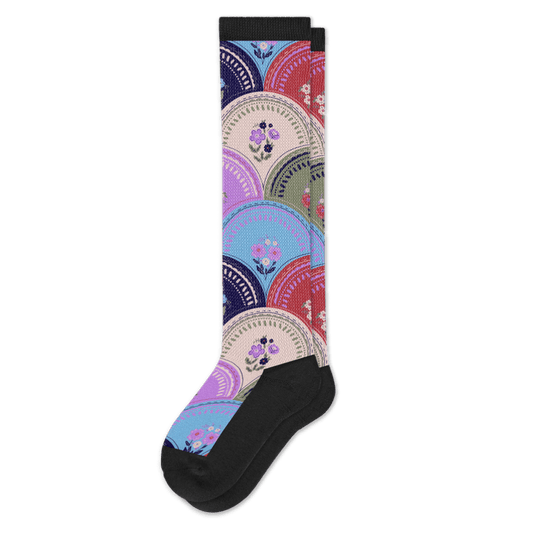 Flower Plates EasyStretch™ Socks